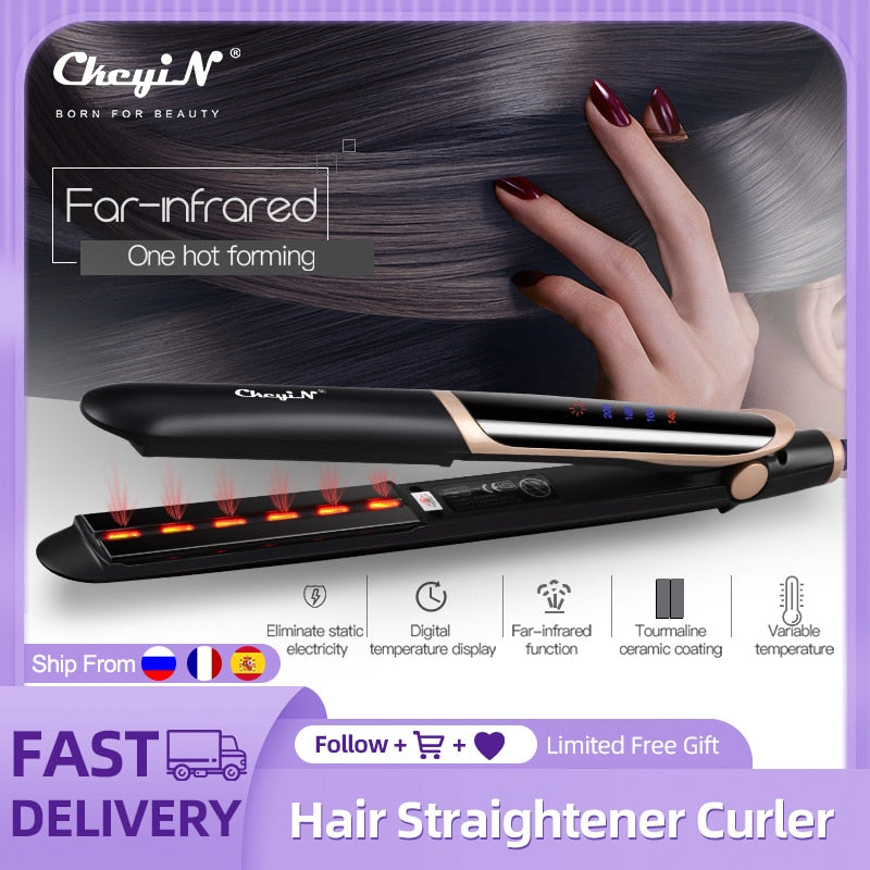 Professional Hair Straightener Curler