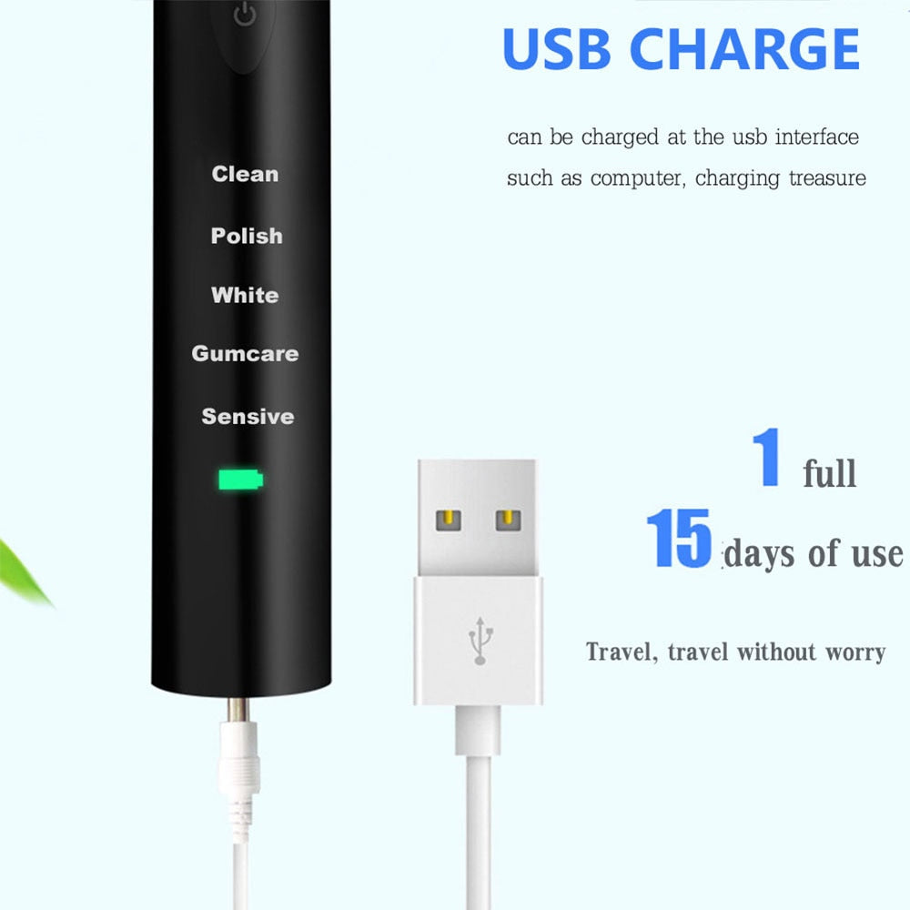 Electric Toothbrush USB Charge Brushes