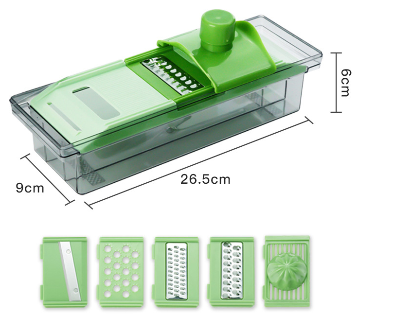 Kitchen Artifact Multi-functional Vegetable Cutter Set Manual