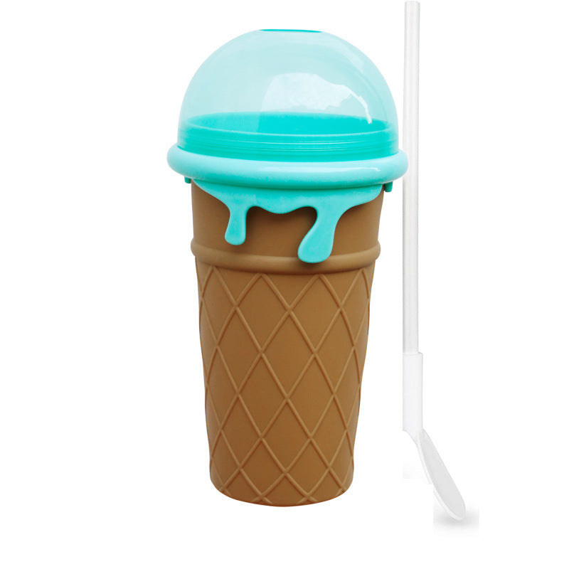 Summer Squeeze Homemade Ice Cream Quick-Frozen Smoothie Slushy Maker