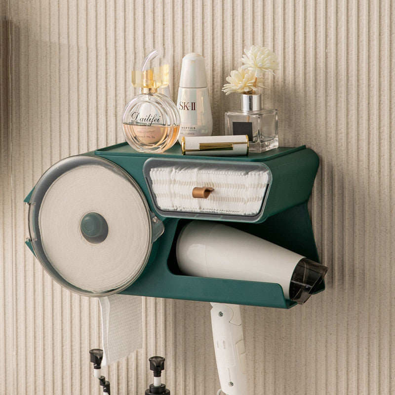 Household Non-punch Bathroom Hair Dryer Rack Rack