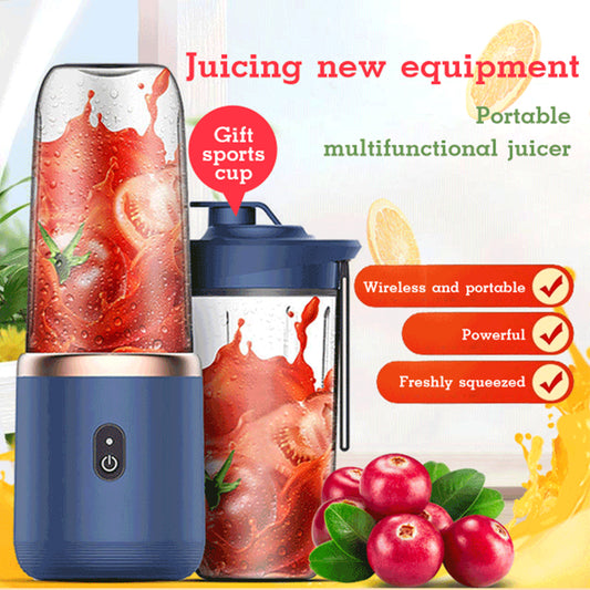 6 blade Portable Blender Mini Juicer Cup Extractor Smoothie Fruit Squeezer