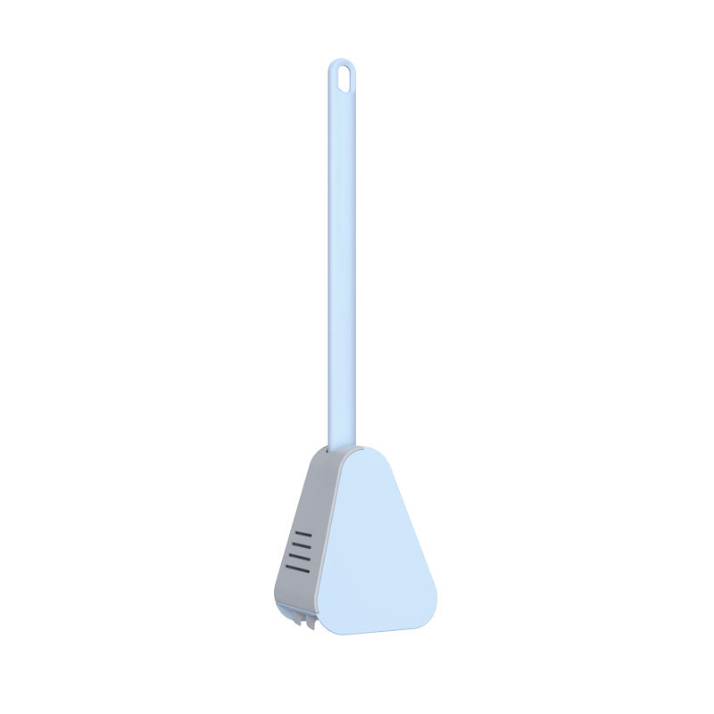 Soft Plastic Toilet Brush With No Dead Ends, Daily Necessities Long Handle Cleaning Brush