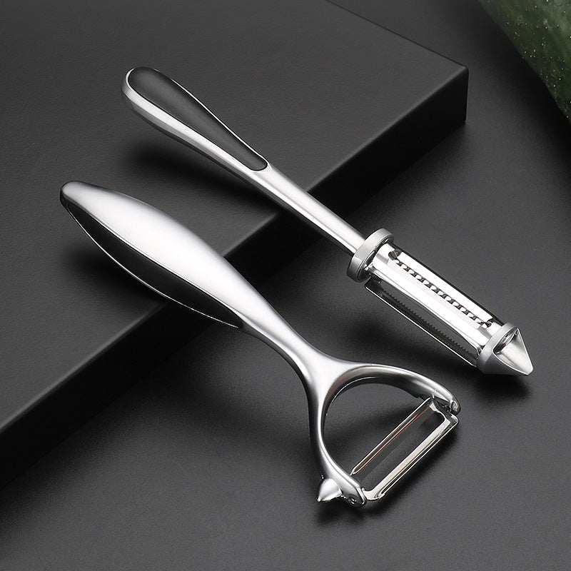 Household Kitchen Zinc Alloy Two-in-one Peeler