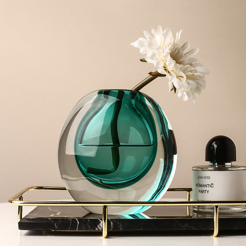 Home Creative Simple Glass Vase Decoration