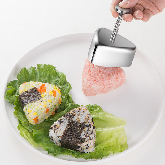 Stainless Steel Rice And Vegetable Roll Mould Triangle Gadgets