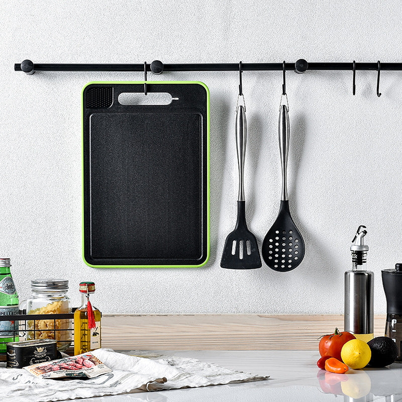 Double-side Cutting Board Defrosting With Knife Sharpener