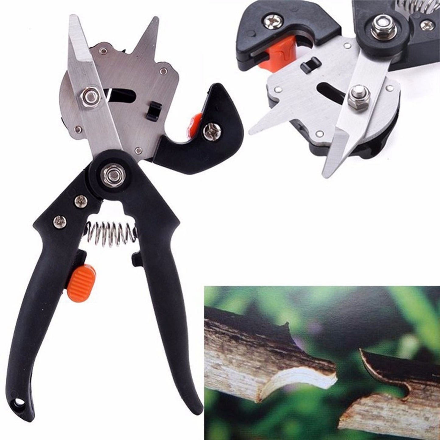 Garden Nursery Fruit Tree Pruning Shears Scissor Grafting Cutting Tools Sets