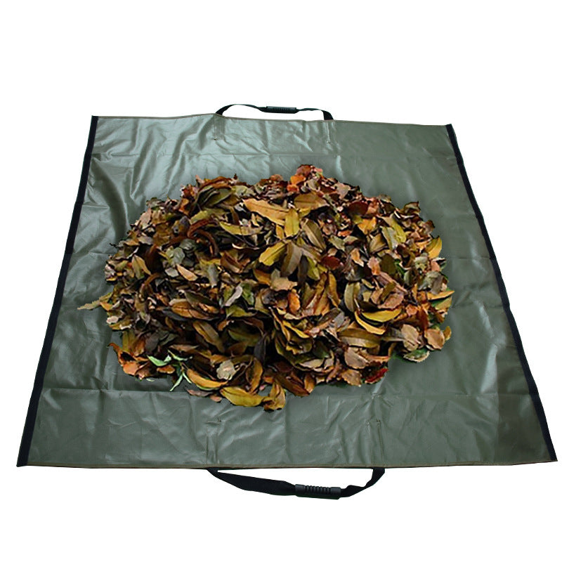 Garden Leaf Storage Outdoor Lawn Yard Waste Tarpaulin Container