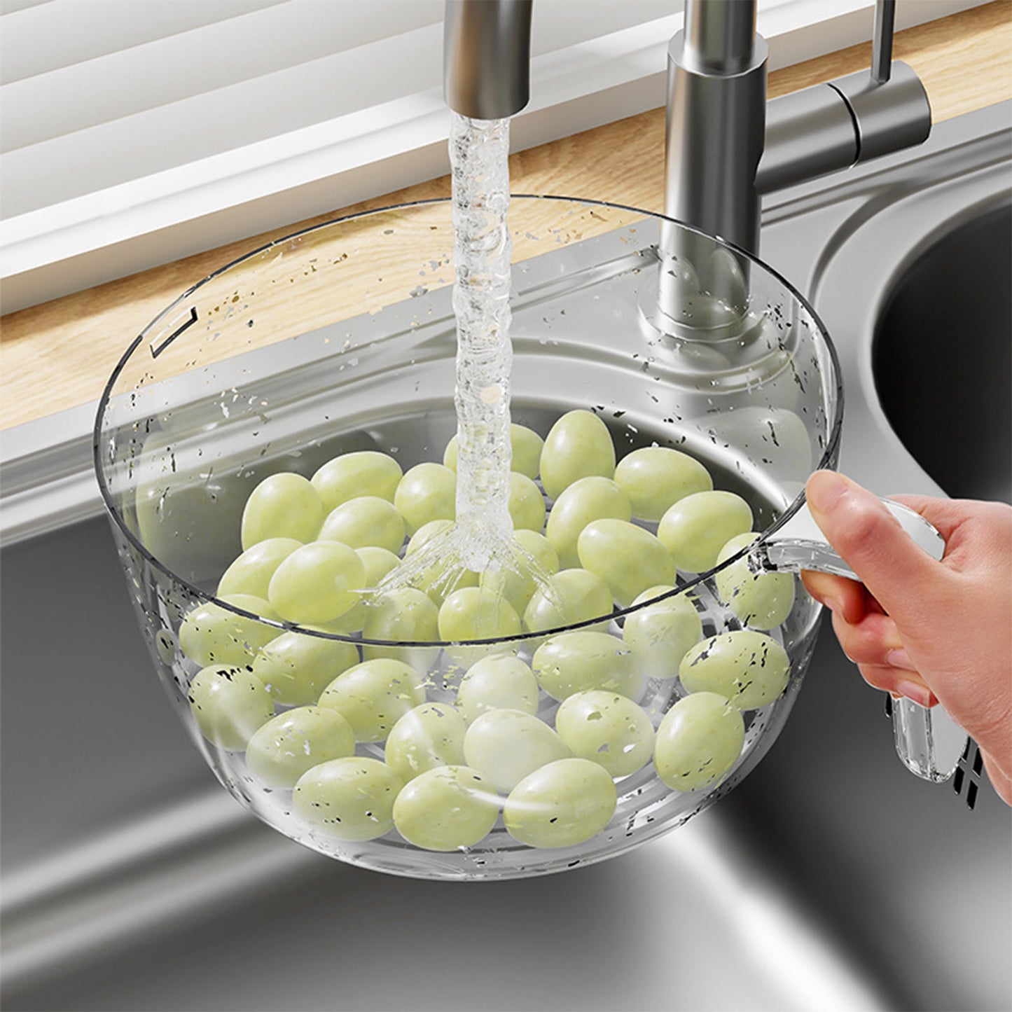 Multifunctional Drainage Basin For Kitchen Washing Basket