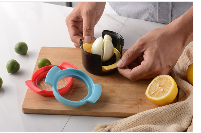 Three in one ABS Slicer 304 Kitchen Gadget Egg Cutter