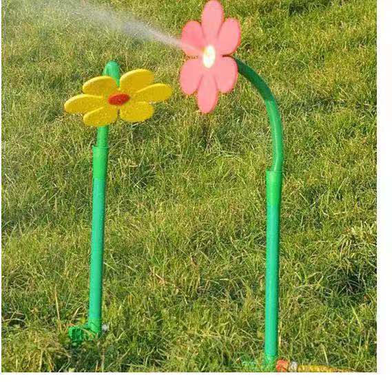 Garden Sprinkler Plastic Sprinkler Sunflower Sprinkler Garden Work Tool