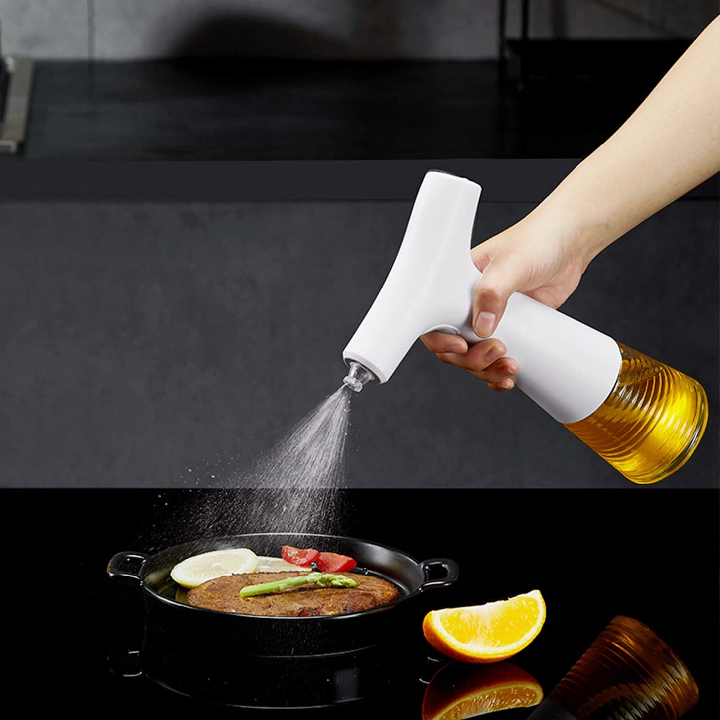 Electric Spray Oil Bottle Kitchen Oil Atomization Watering Can