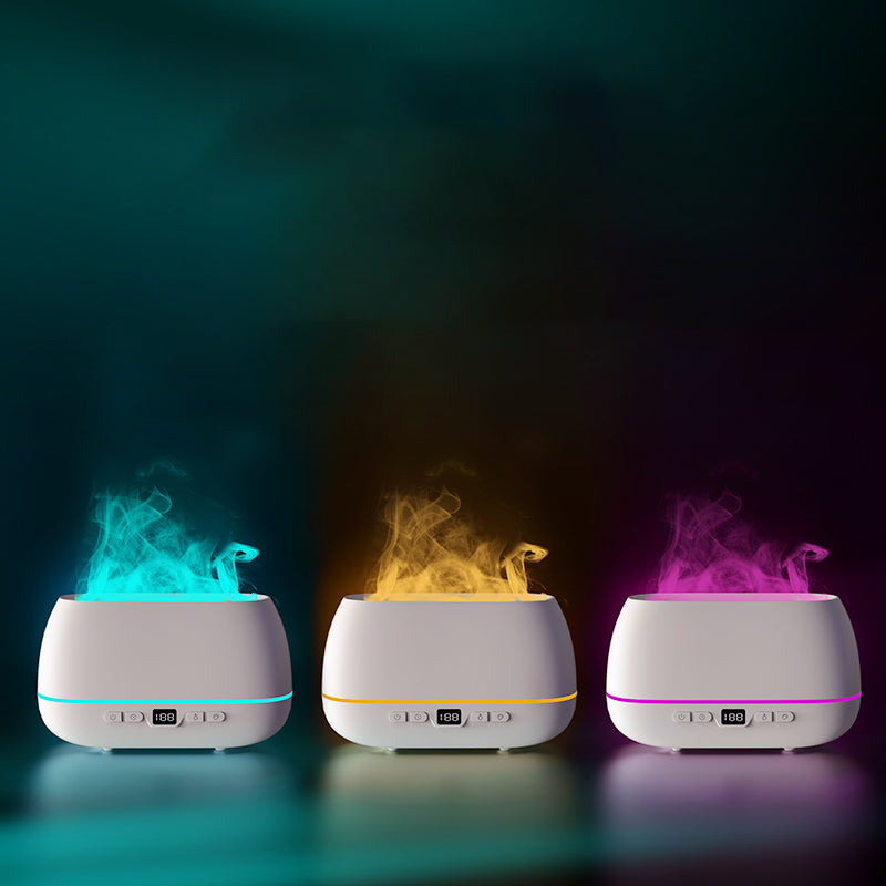 3D Flame Humidifier 200ml USB Flame Aroma Diffuser