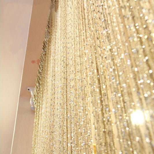 Luxury Crystal Curtain Flash Line