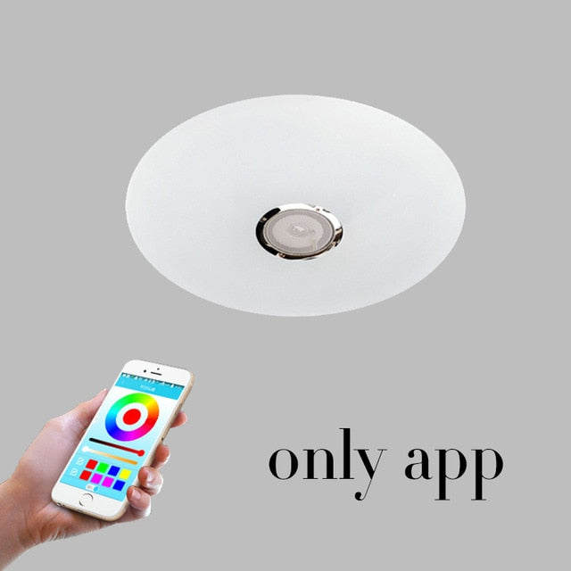 Bluetooth Ceiling Light LED Modern Simple Ultra-thin