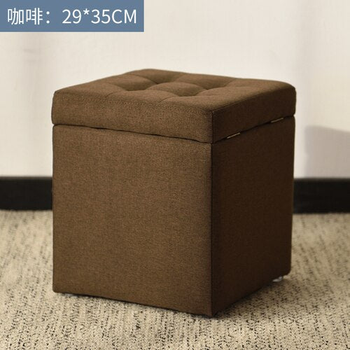 Small storage stool modern sofa