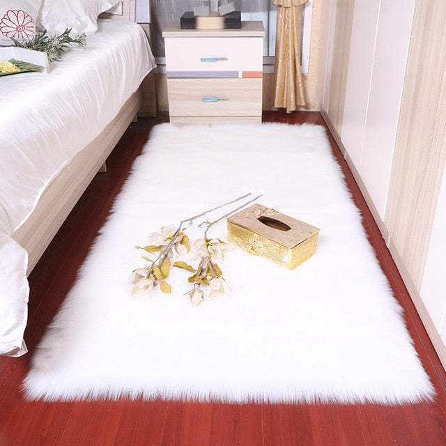 Carpet Imitation Wool Pad Long Hair