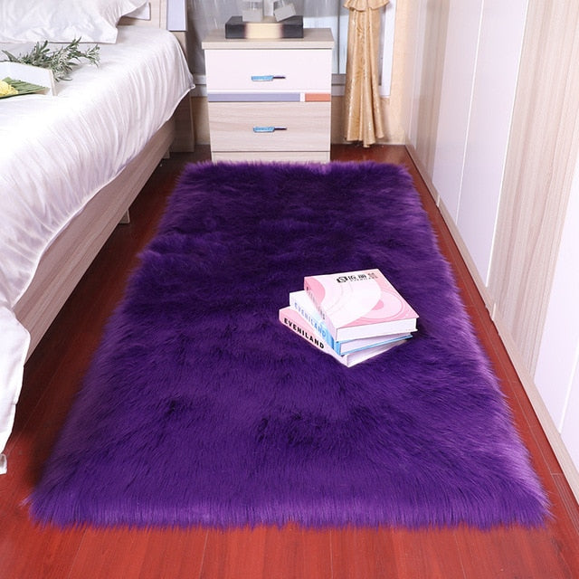 Carpet Imitation Wool Pad Long Hair