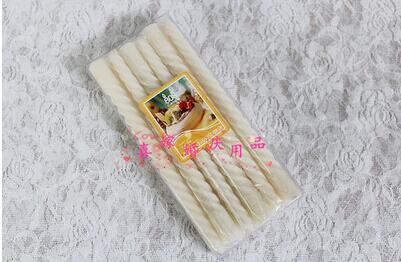 12pieces Taper Twisted Smokeless Threaded candle