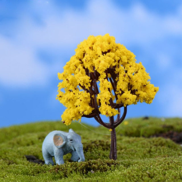 Mini Miniature Garden Tree Figurine Craft