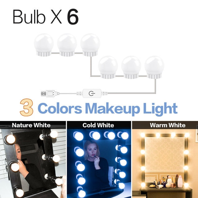 Makeup Mirror Light Led Touch Vanity