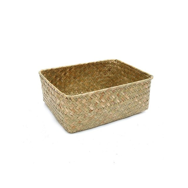 Handmade Basket Rattan Box Organizer