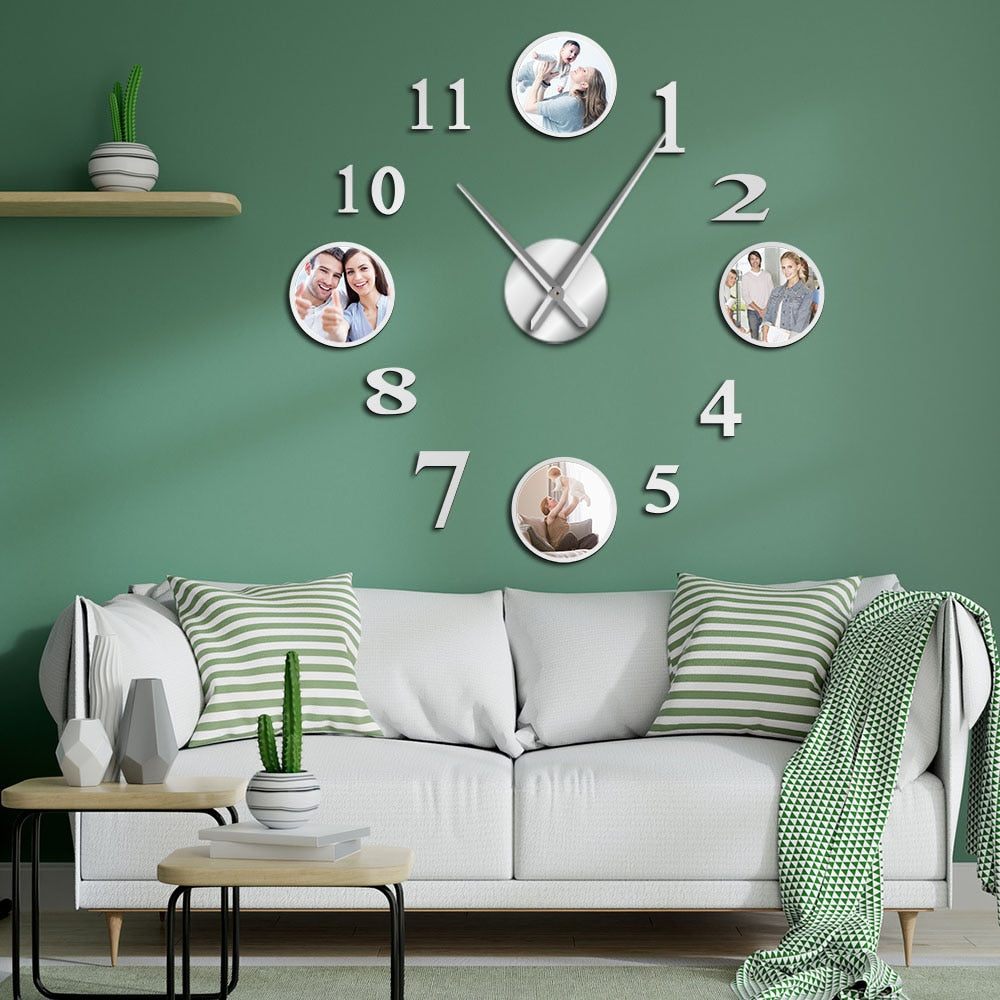 Photo Picture Frame DIY Wall Clock