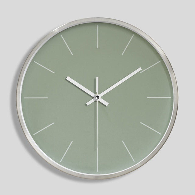 Wall Clock Modern Minimalist Mute Quartz