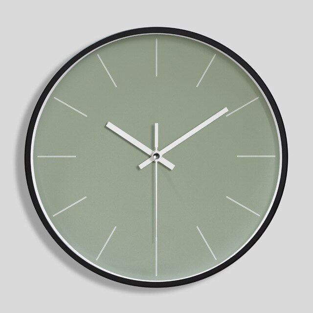 Wall Clock Modern Minimalist Mute Quartz