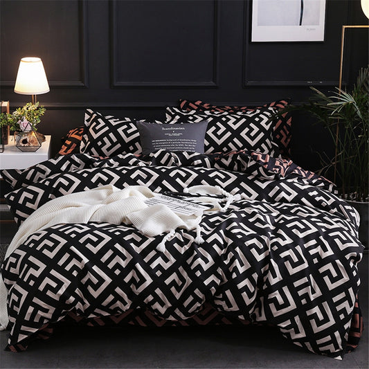 Modern Geometric California King Bedding Sets