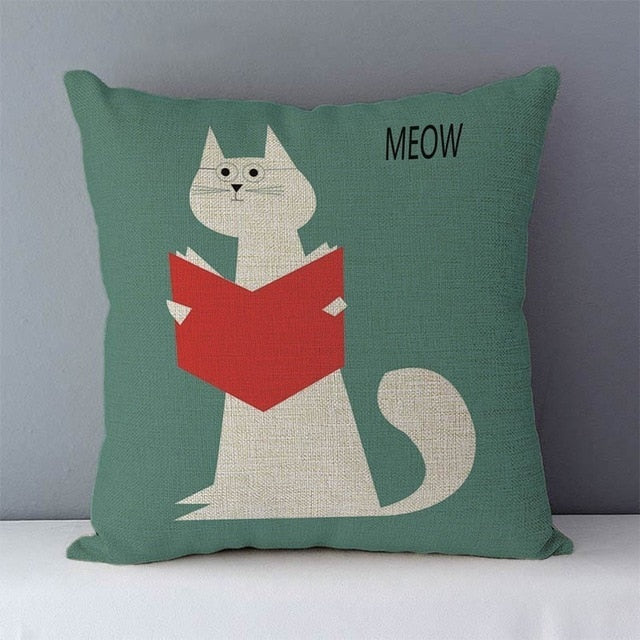 Selected Couch Cotton Linen Pillows