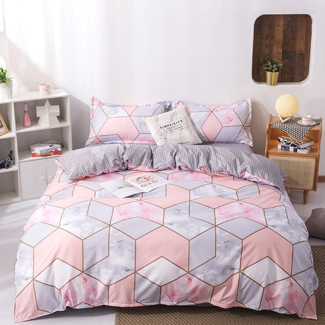 Simple Bedding Sets Flat Sheet Linen