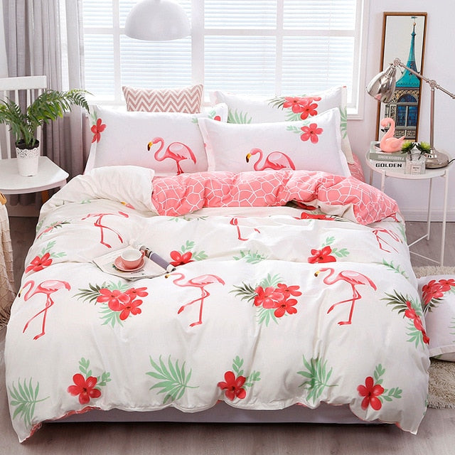 Home Textile Lattice Duvet Cover