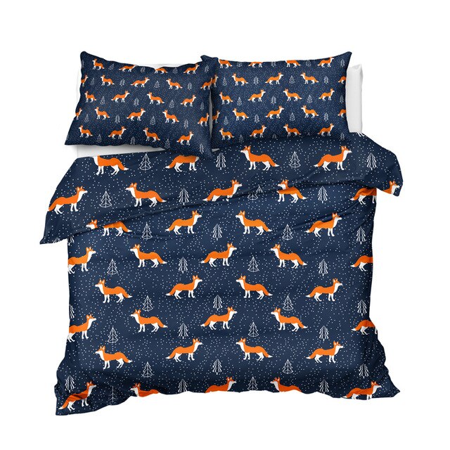 Outlet Fox Bedding Set 3D Print Cover