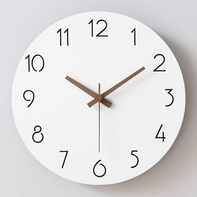 Modern 3d Wall Clock Wood Clock Art