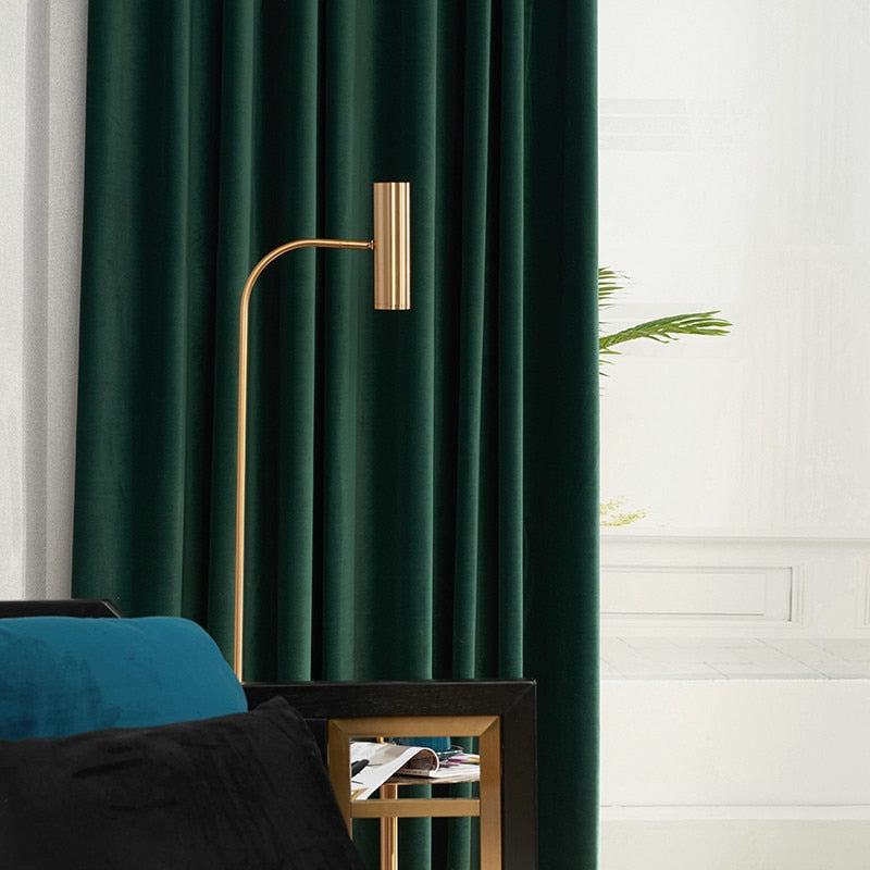 Velvet Curtains Curtains Solid Color
