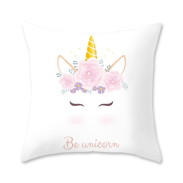 Unicorn Cushion Cover Party Decoration