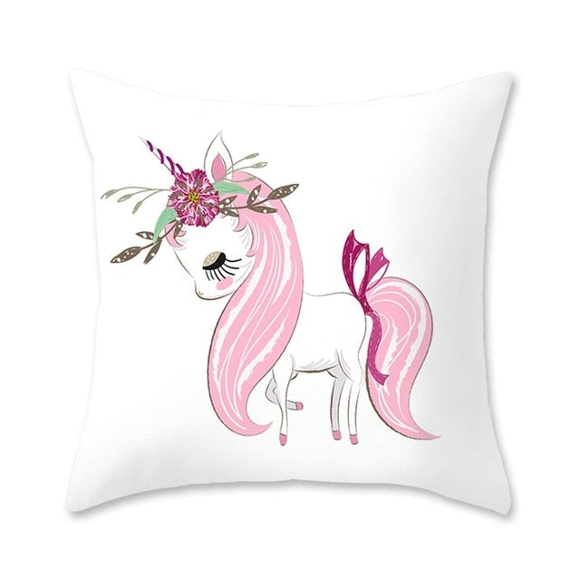 Unicorn Cushion Cover Party Decoration
