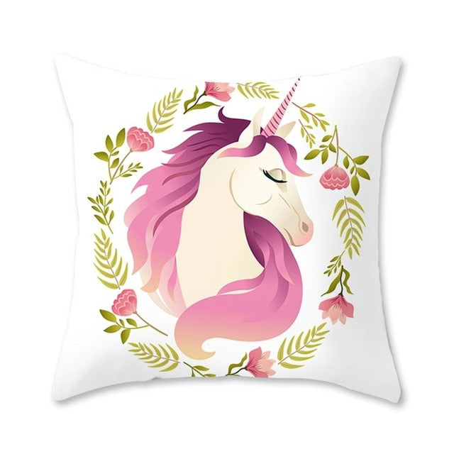 Unicorn Cushion Cover Party Decoration