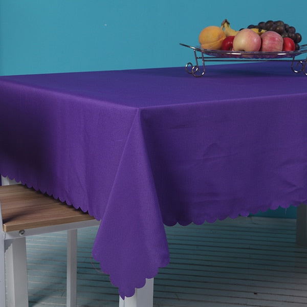 Polyester Tablecloth Custom Size