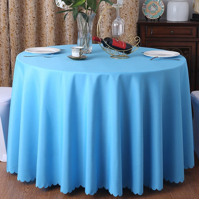 Polyester Tablecloth Custom Size