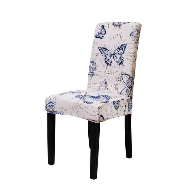 Removable Printing Spandex Stretch Chair Cover