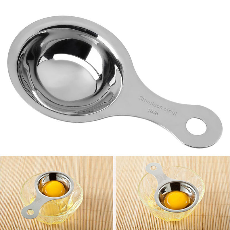 Egg White Separator Funnel Spoon Divider