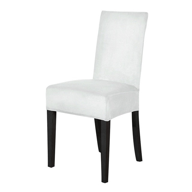 Velvet Dining Chair Cover Banquet