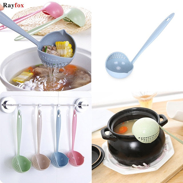 No-stick Drain Colanders Shovel Strainers