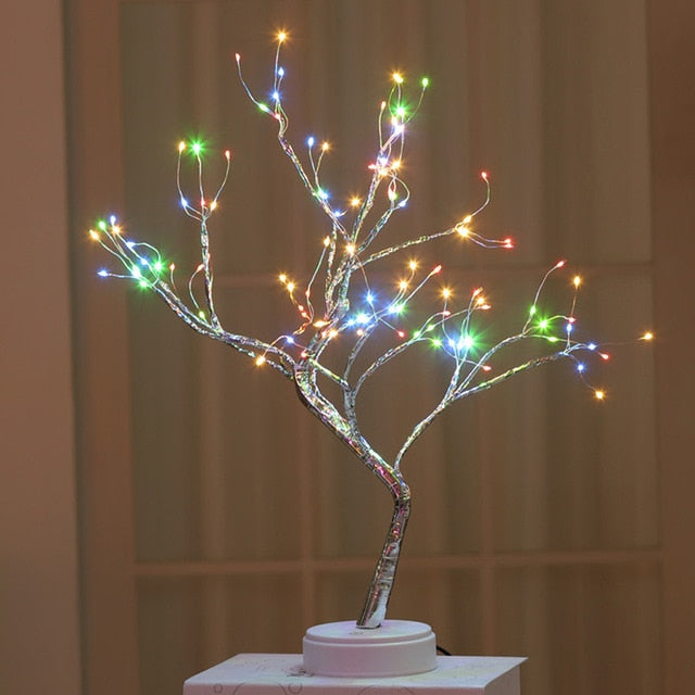 LEDS Night Light Bonsai Tree Light Gypsophila