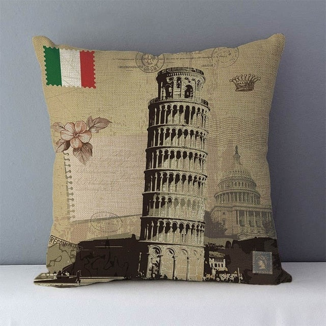 Retro Nostalgic Couch Cushion