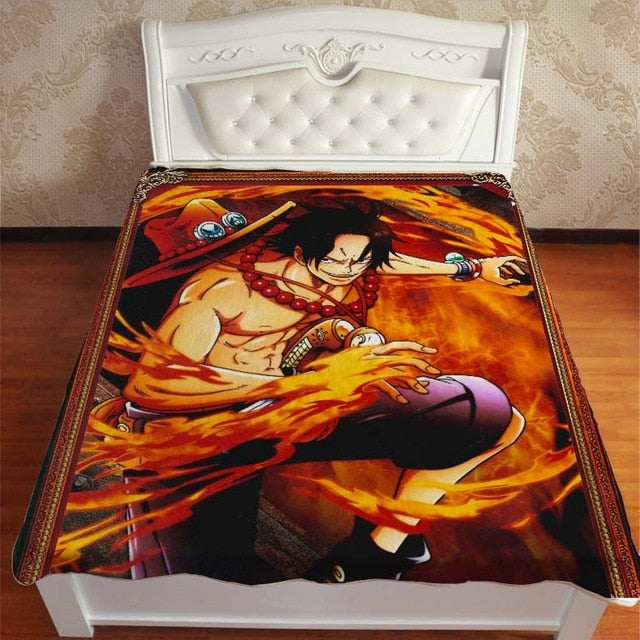 Anime Manga One Piece Throw Blanket