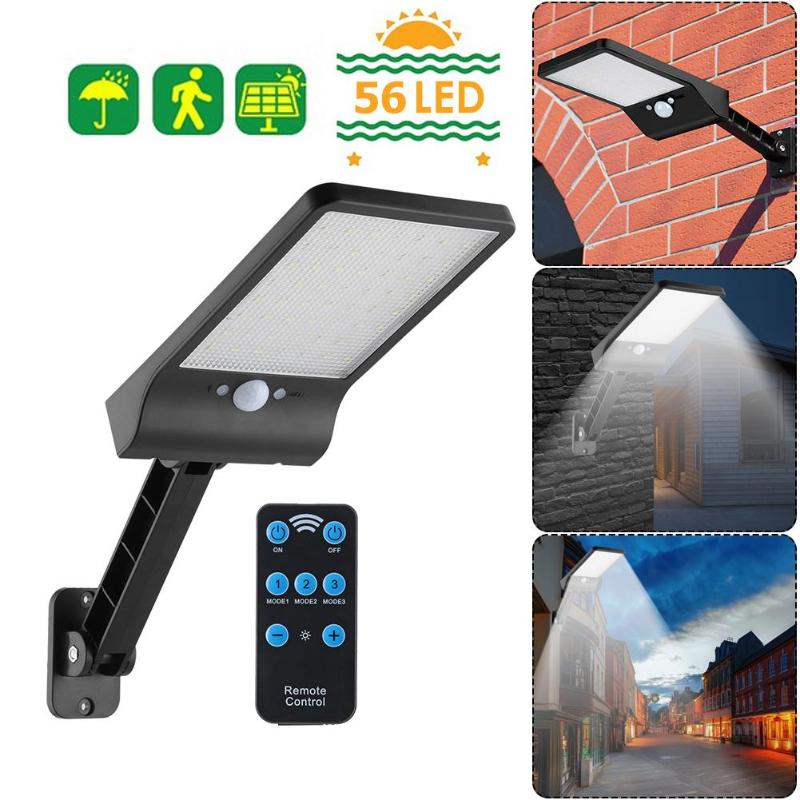 LED Solar Motion Sensor Wall Light Outdoor